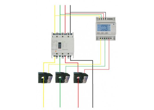 Trifazis elektros skaitiklis ADL400 Trifazis elektros skaitiklis ADL400