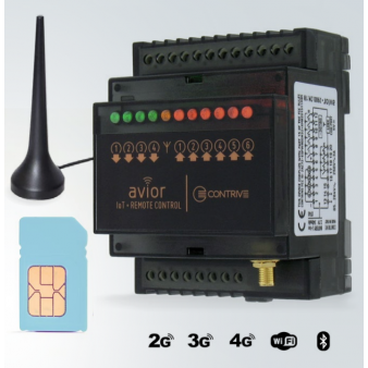 Avior IoT nuotolinis SMS valdymas