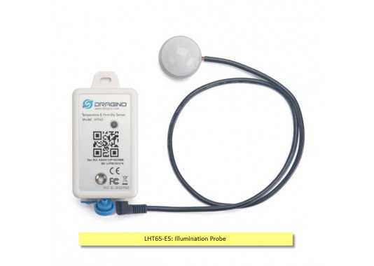 LHT65 LoRaWAN temperatūros ir drėgmės sensorius