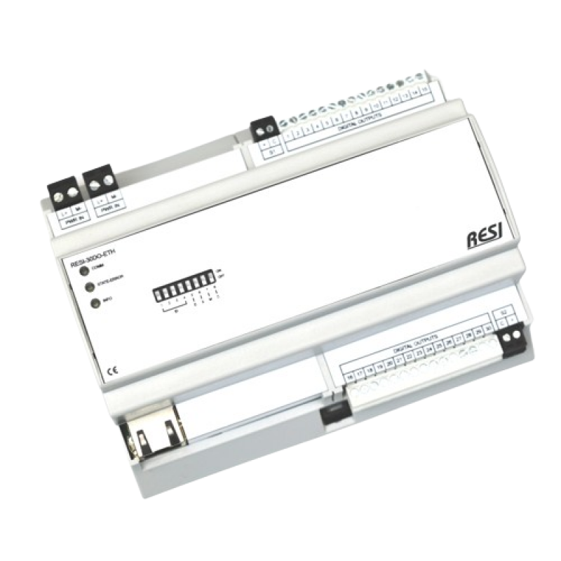 I/O iki 90xDO modulis su Modbus