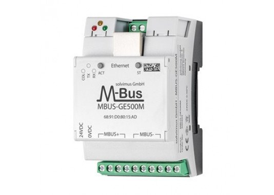 M-Bus į Modbus TCP gateway GEM