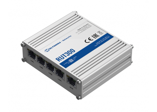 Pramoninis Ethernet maršrutizatorius RUT300 Pramoninis Ethernet maršrutizatorius RUT300