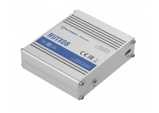 Pramoninis Ethernet VPN maršrutizatorius RUTX08 Pramoninis Ethernet VPN maršrutizatorius RUTX08