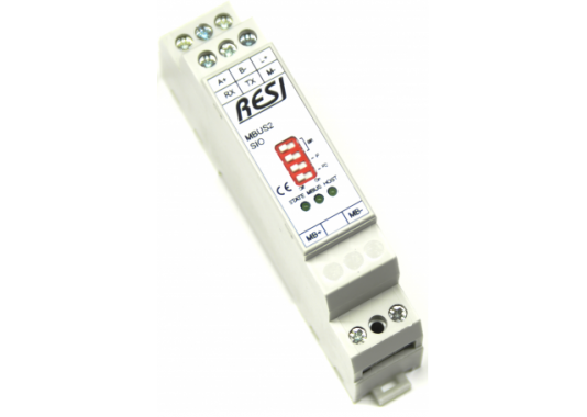 MBus - Modbus/RTU(RS232/485) keitiklis RESI-MBUS-SIO MBus - Modbus/RTU(RS232/485) keitiklis RESI-MBUS-SIO