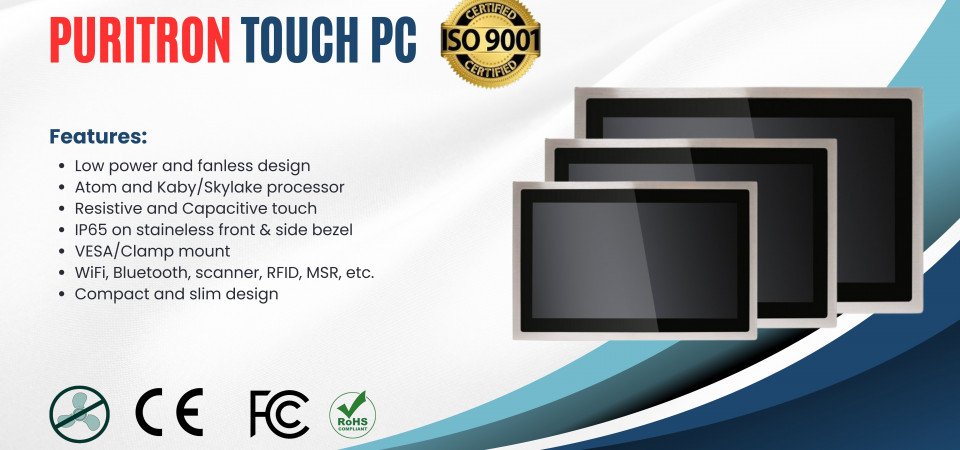 Pramoniniai touch PC