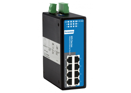 Valdomas 8-ių prievadų pramoninis Ethernet komutatorius IES618 Valdomas 8-ių prievadų pramoninis Ethernet komutatorius IES618